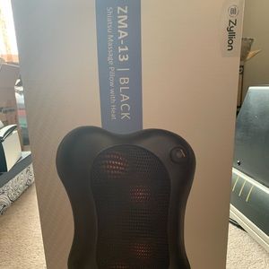 Zyllion Shiatsu Back & Neck Massager Cordless New